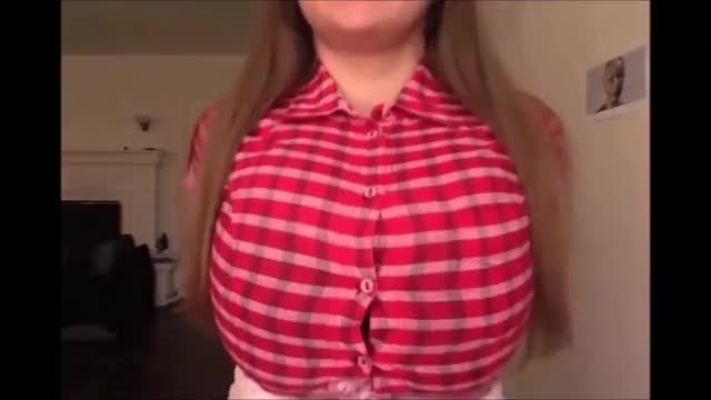 Massive Tits bursting and ripping through shirts
