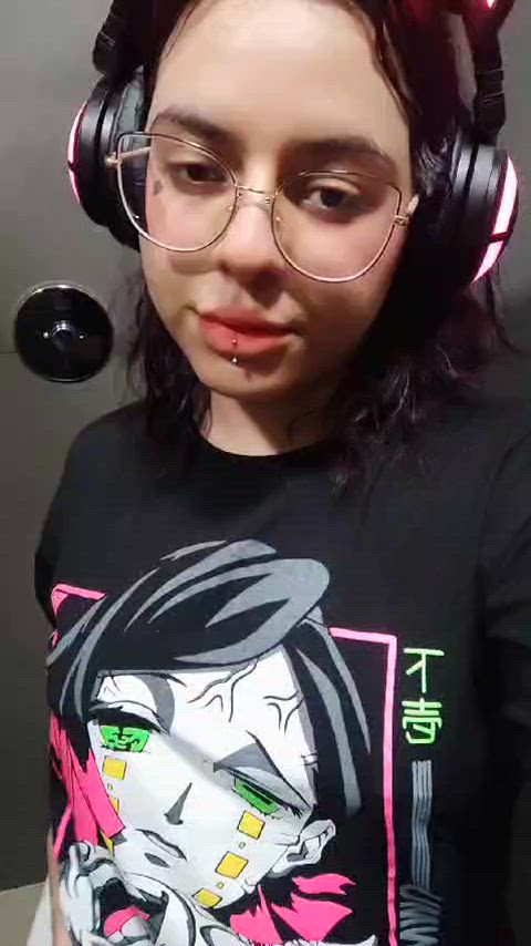 amateur anime boobs curvy gym nipple piercing pov public sweaty sex tattoo gif