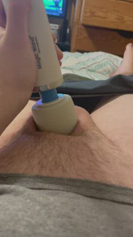 ruined orgasm sissy vibrator gif