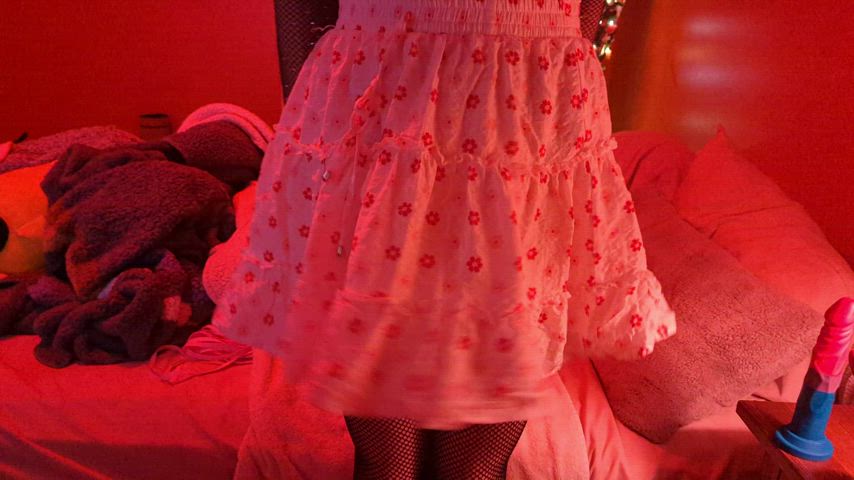 cute femboy sissy sissy slut skinny skirt upskirt gif