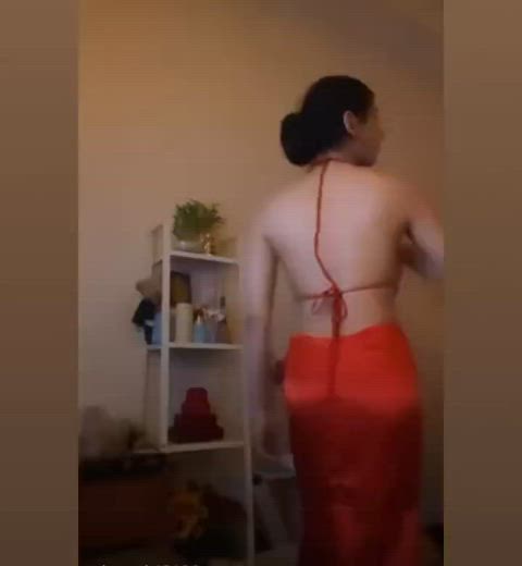 asian big tits boobs donna clothed dress indonesian gif