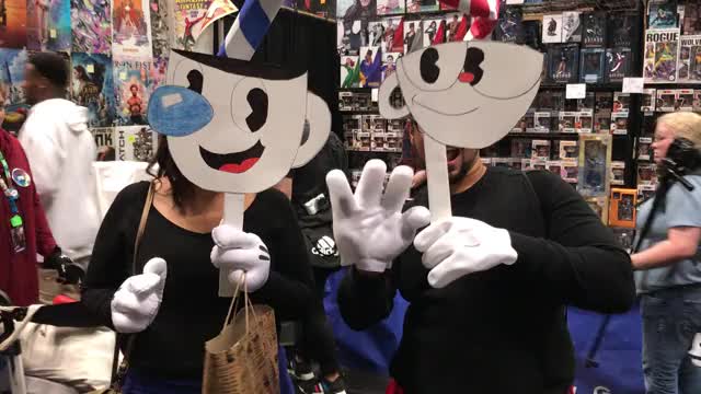 Cuphead Cosplay NYCC2017