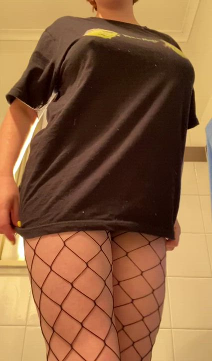 Broke out the fishnets. (OC)