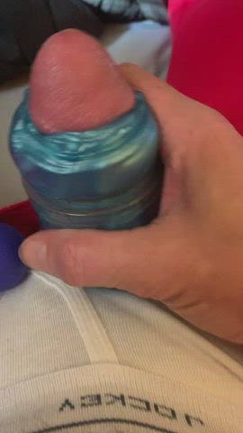 Fleshlight fun and cum on my Jockeys