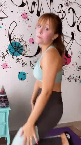 Fitness Lapdance Teen gif