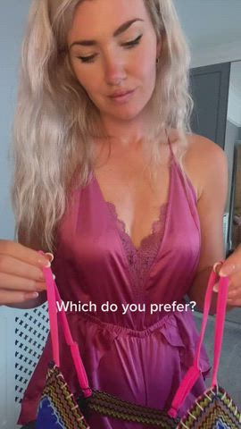 bikini blonde silk gif