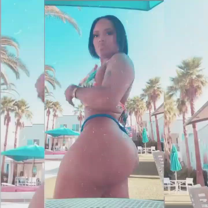 Ass Clapping Booty Ebony gif