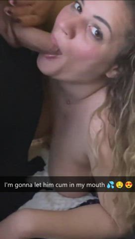 blowjob caption cheating cuckold cute eye contact fantasy hotwife sucking gif