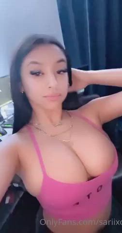 Latina Teen Big Tits BWC gif