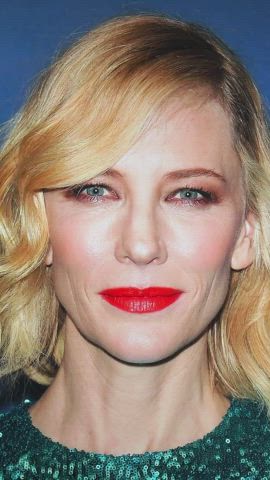 cate blanchett celebrity cum cumshot tribute gif