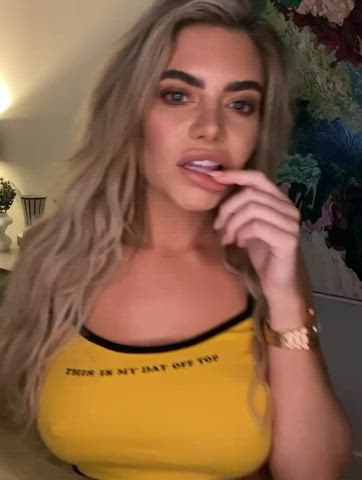 Big Tits Fake Boobs Lips gif