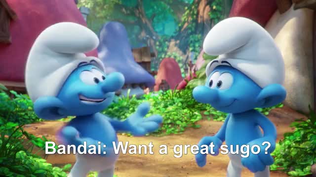 THE SMURFS wish you Happy Holidays