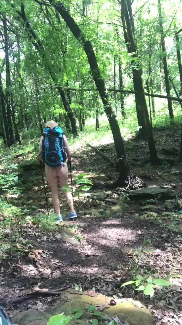 It is World Naked Hiking Day so WHY not?