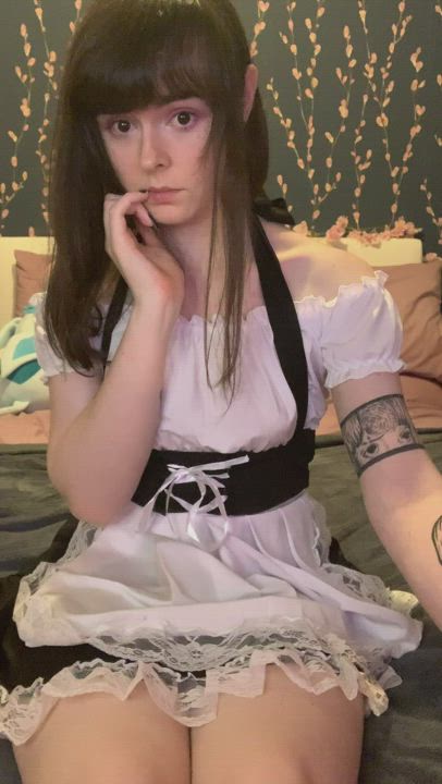 your new maid is willing to do anything to serve you…