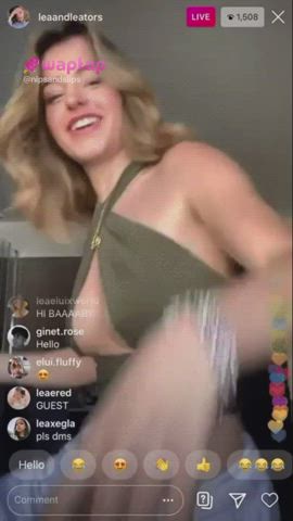 blonde boobs nipslip tiktok tik-tok gif