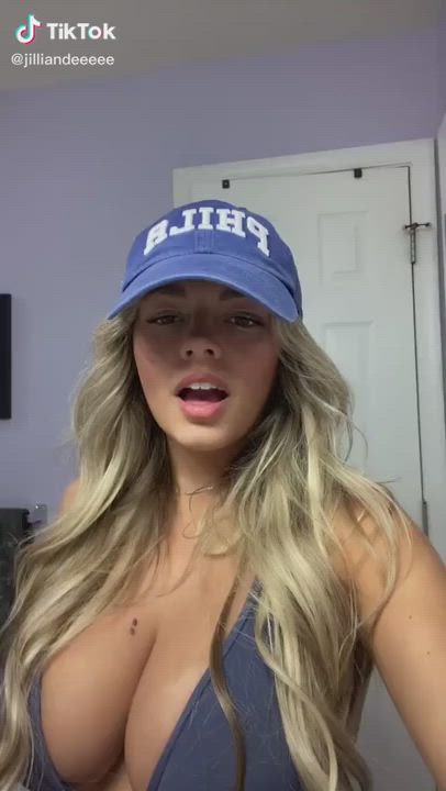 Big Tits Teen TikTok gif