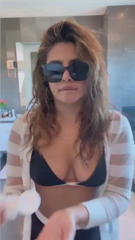 bikini cleavage priyanka chopra gif