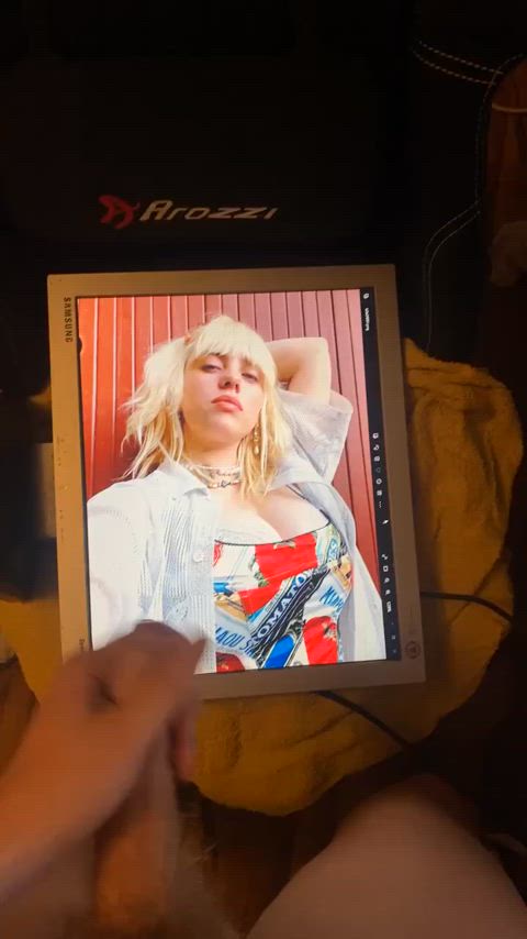 babe barely legal big tits billie eilish celebrity cum on tits gooning teen tiktok