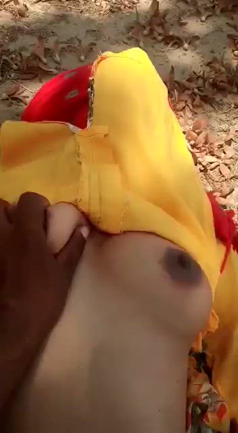 Indian lover outdoor 