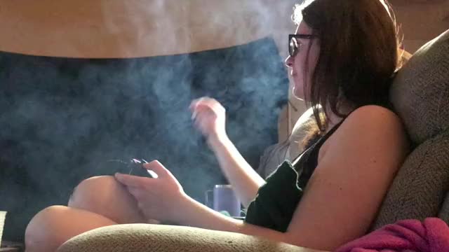 girls glasses innocent smoking gif