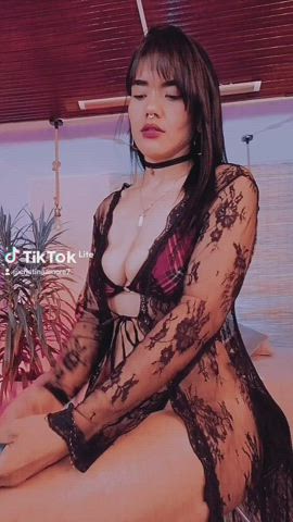 camgirl latina sex toy tiktok toy webcam gif