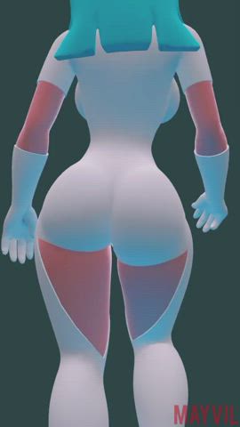 3d animation big ass girls rule34 white girl women gif