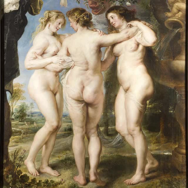 840px-The Three Graces, by Peter Paul Rubens, from Prado in