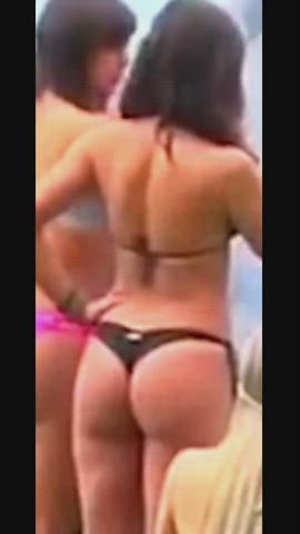 bikini body brazilian brunette bubble butt dani goddess latina sensual tease gif