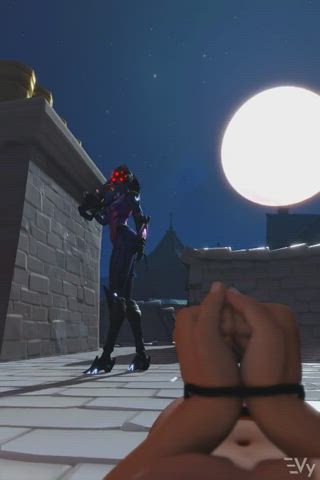 Overwatch Widowmaker Torturing The Hostage Source https://ouo.io/J9Xhq9