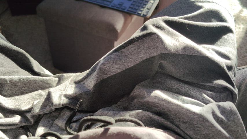 bwc big dick clothed male masturbation masturbating non-nude see through clothing