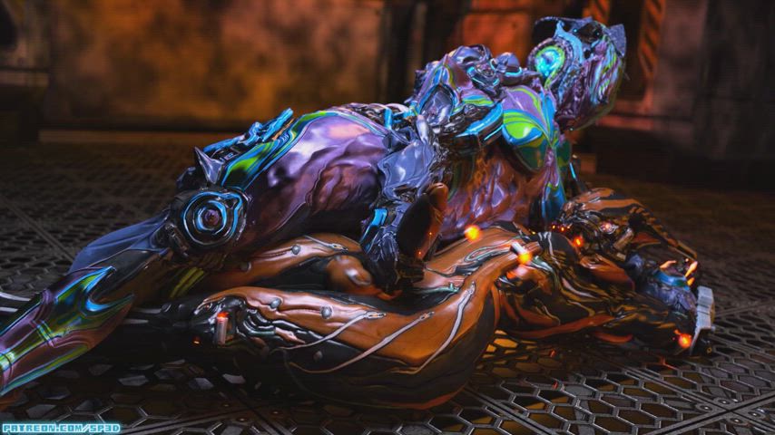 [Hildryn + Futa Valkyr] Hildryn Knows How To Calm Her Down (squarepeg3d)