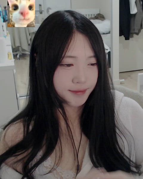 brunette korean non-nude gif