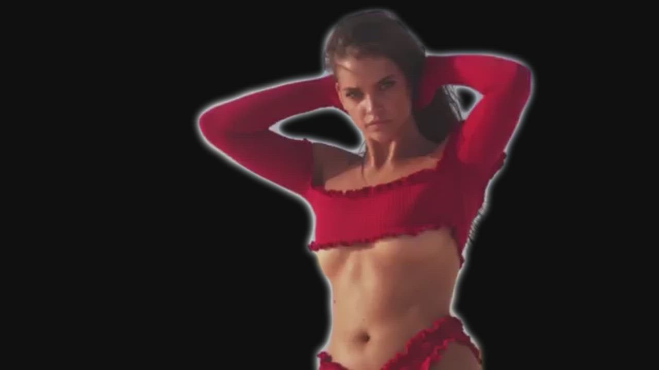 Babe Barbara Palvin Beach Bikini gif