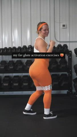 fitness gym legs pawg thick workout gif