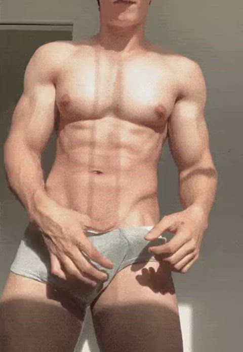 gay muscles nsfw solo gif