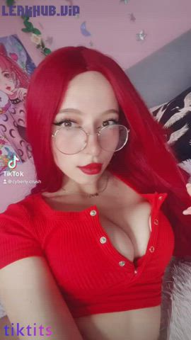 No panties Glasses Costume