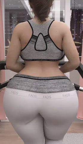 3D Ass Spread Big Tits Hotwife gif