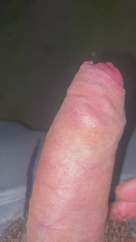 Foreskin close up pull back