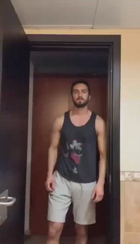 big dick gay solo gif