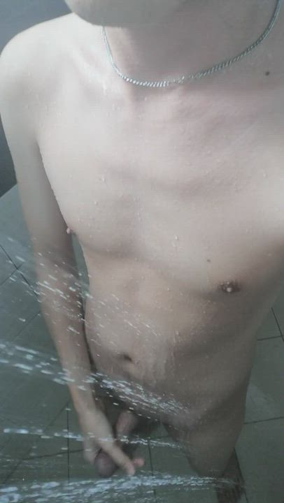 Asian Cock Shower r/AsiansGoneWild gif