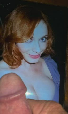 cumming for Christina Hendricks