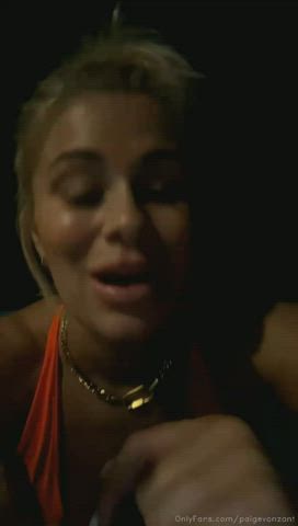 asshole big ass big tits dirty blonde paige vanzant pawg pussy tease twerking gif