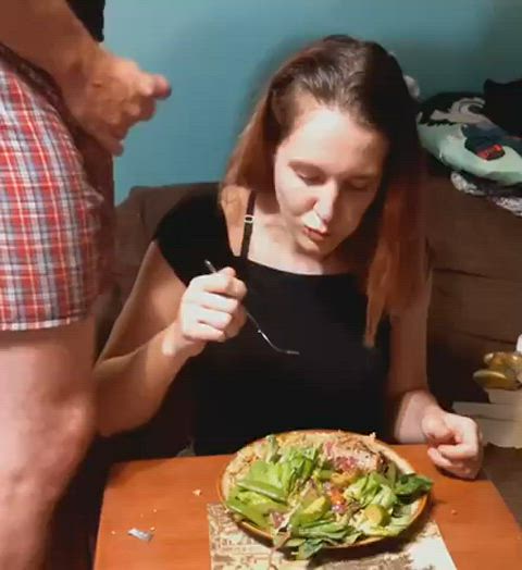 Side of Protein for Her Salad