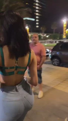 Ass Brunette Cleavage gif