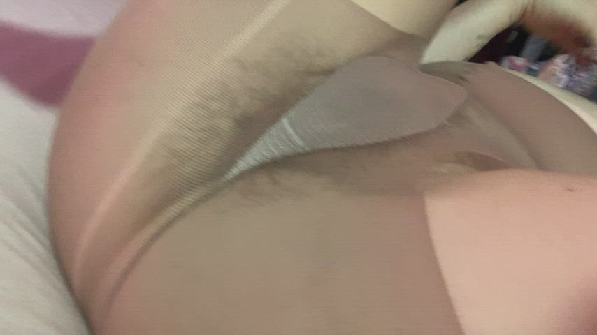I'm sooo obsessed with how these hose feel over my pussy