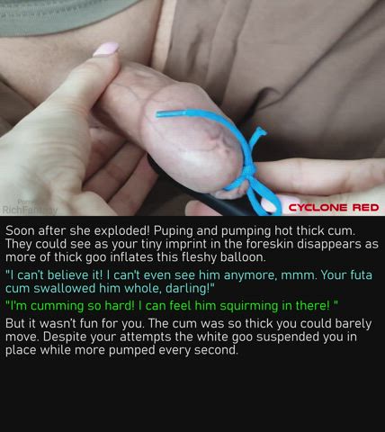caption cum fetish giantess masturbating slave son step-mom trans gif