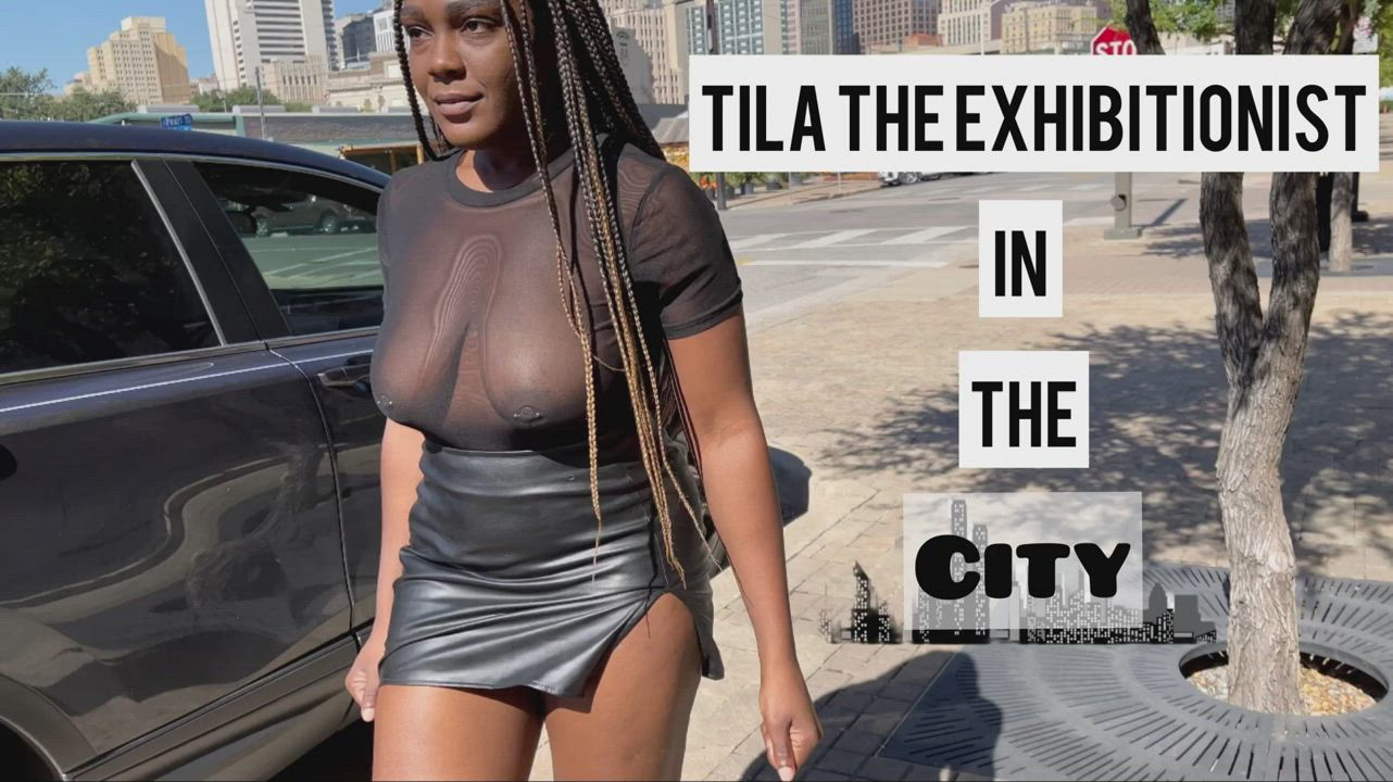 Tila the Exhibitionist in the City