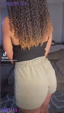 curly hair teen tits gif