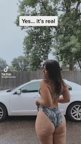 big ass bikini dancing jiggling pawg shaking thick gif