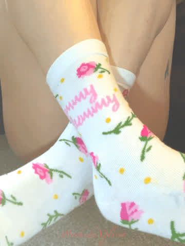 Hope you like my socks today! (F)